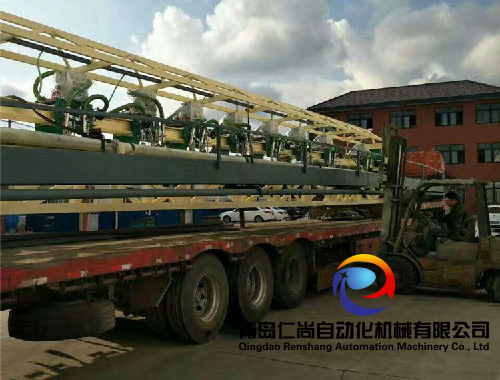 臨沂客戶訂購(gòu)的篷布熱合機(jī)